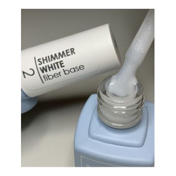 Base Cover-Shimmer White Mack`s 12ml 2