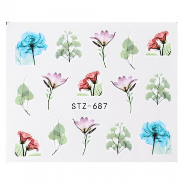 Tatuaj decor unghii STZ-687 - STZ687 - Everin.ro