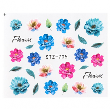 Tatuaj decor unghii STZ-705 - STZ705 - Everin.ro