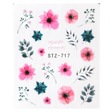 Tatuaj decor unghii STZ-717 - STZ717 - Everin.ro