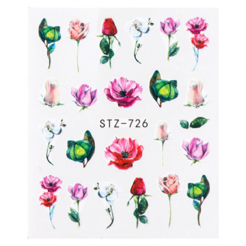 Tatuaj decor unghii STZ-726 - STZ726 - Everin.ro