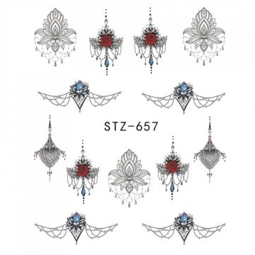 Tatuaj decor unghii YZW-3016 - YZW-3016 - Everin.ro