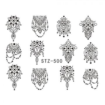 Tatuaj decor unghii YZW-3017 - YZW-3017 - Everin.ro