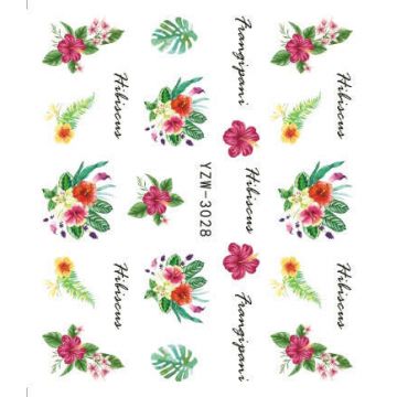 Tatuaj decor unghii YZW-3028 - YZW-3028 - Everin.ro