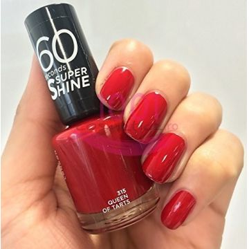 RIMMEL LONDON 60 SEC SUPER SHINE LAC DE UNGHII QUEEN OF TARTS 315