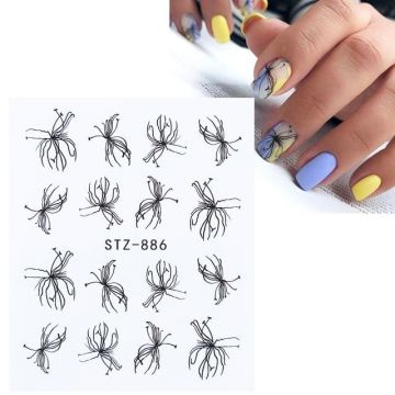Tatuaj decor unghii STZ-886 - STZ886 - Everin.ro