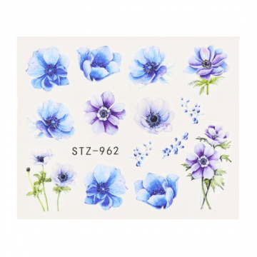 Tatuaj decor unghii STZ-962 - STZ962 - Everin.ro