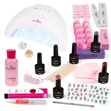 Kit Oja Semipermanenta SensoPRO Milano 10ml cu Lampa UV #02
