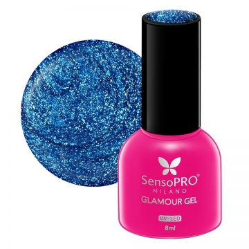 Oja Semipermanenta Glamour Gel SensoPRO Milano 8ml, Dress to Impress #73
