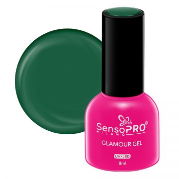 Oja Semipermanenta Glamour Gel SensoPRO Milano 8ml, Iced Matcha #41