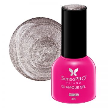 Oja Semipermanenta Glamour Gel SensoPRO Milano 8ml, Luxury Lifestyle #61