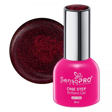 Oja Semipermanenta One Step Brilliant Gel SensoPRO Milano 8ml, Crush Baby #91