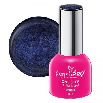 Oja Semipermanenta One Step Brilliant Gel SensoPRO Milano 8ml, Galaxy Dress #85