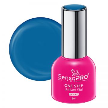 Oja Semipermanenta One Step Brilliant Gel SensoPRO Milano 8ml, Royal Holiday #42