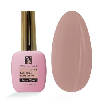 Rubber Base Annette Nails Dark French Nude Cream DF-05