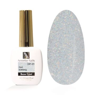 Rubber Base Annette Nails Opal Iceberg OP-01