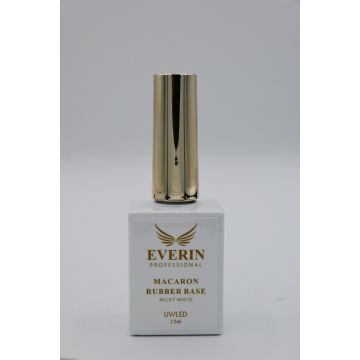 Hard Rubber Base Macaron Everin- Alb 15ml