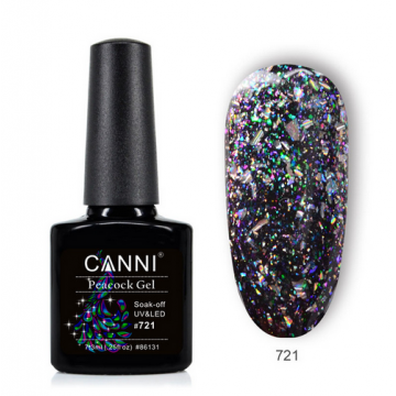 Oja Semipermanenta CANNI Peacock (coada de paun) 721