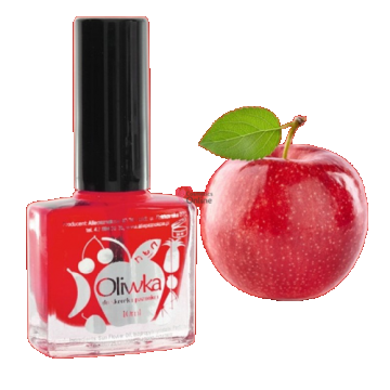 Ulei cuticule cu pensula 10 ml-Mar rosu -