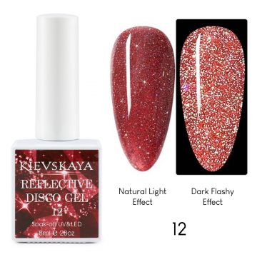 Oja semipermanenta KIEVSKAYA Reflective Disco- 12