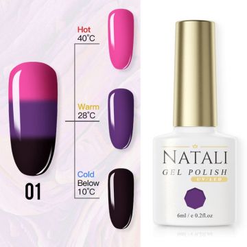 Oja semipermanenta Natali THERMO- 01