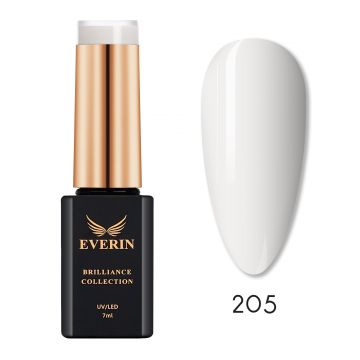 Oja semipermanenta Everin- Brilliance Collection 205 alb - OSEBC-205 - Everin.ro