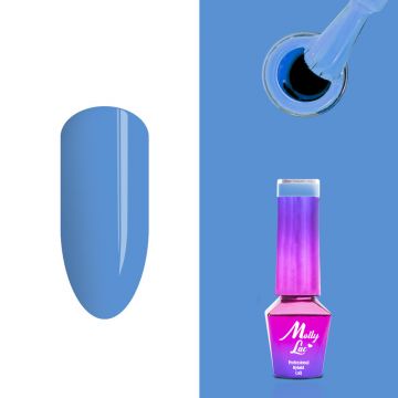 Oja Semipermanenta Molly Lac 5 ML- 013 BLUE LAGOON - ML013 - Everin.ro