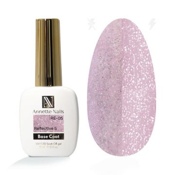 Baza Rubber Annette Nails Reflective 5 RE-05