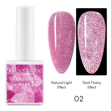 Oja semipermanenta KIEVSKAYA Reflective Disco- 02 - RD-02 - Everin.ro