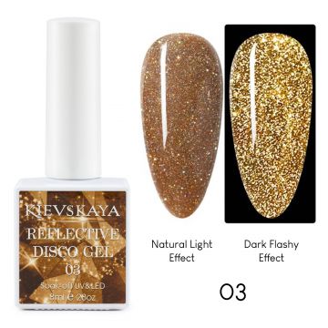 Oja semipermanenta KIEVSKAYA Reflective Disco- 03 - RD-03 - Everin.ro