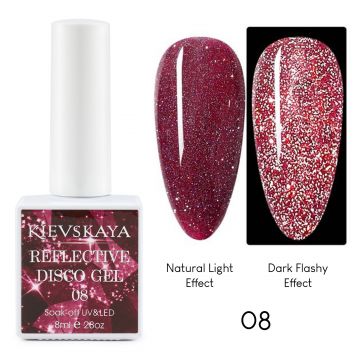 Oja semipermanenta KIEVSKAYA Reflective Disco- 08 - RD-08 - Everin.ro