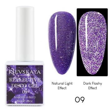 Oja semipermanenta KIEVSKAYA Reflective Disco- 09 - RD-09 - Everin.ro