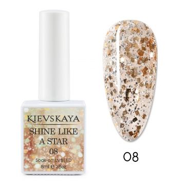 Oja semipermanenta KIEVSKAYA Shine Like a Star- 08 - SLAS-08 - Everin.ro