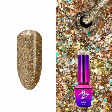 Oja semipermanenta Molly Lac Crushed Diamonds- 535 - 535 - Everin.ro