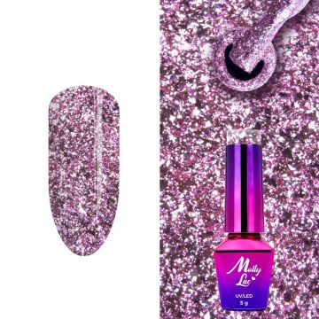 Oja semipermanenta Molly Lac Luxury Glam- 541 - 541 - Everin.ro