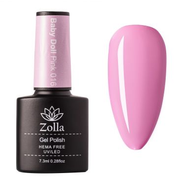 Oja Semipermanenta Zolla Hema Free Baby Doll Pink 016 - 7.3ml