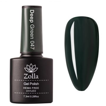 Oja Semipermanenta Zolla Hema Free Deep Green 047 - 7.3ml