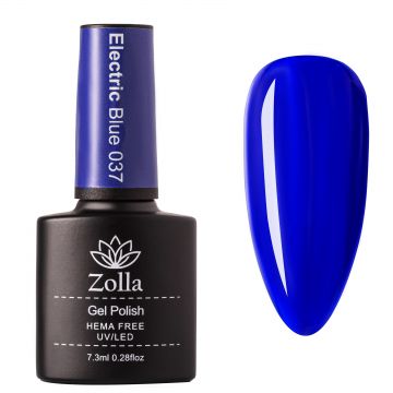 Oja Semipermanenta Zolla Hema Free Electric Blue 037 - 7.3ml