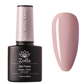 Oja Semipermanenta Zolla Hema Free Ivory Nude 014 - 7.3ml