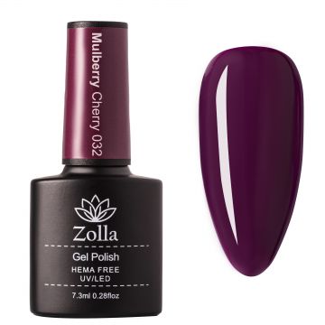 Oja Semipermanenta Zolla Hema Free Mulberry Cherry 032 - 7.3ml