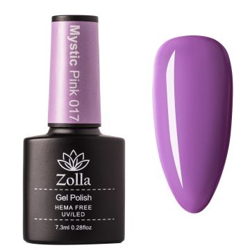 Oja Semipermanenta Zolla Hema Free Mystic Pink 017 - 7.3ml