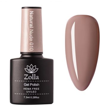 Oja Semipermanenta Zolla Hema Free Natural Nude 010 - 7.3ml