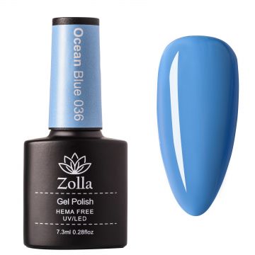 Oja Semipermanenta Zolla Hema Free Ocean Blue 036 - 7.3ml