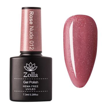 Oja Semipermanenta Zolla Hema Free Rose Nude 012 - 7.3ml