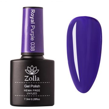 Oja Semipermanenta Zolla Hema Free Royal Purple 038 - 7.3ml