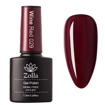 Oja Semipermanenta Zolla Hema Free Wine Red 029 - 7.3ml