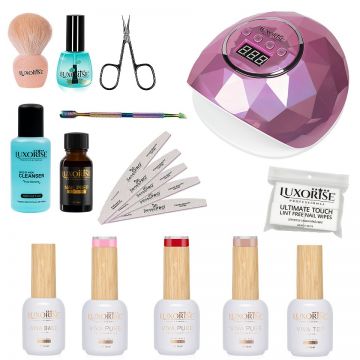 Kit Oja Semipermanenta Hema Free LUXORISE #VivaPure100