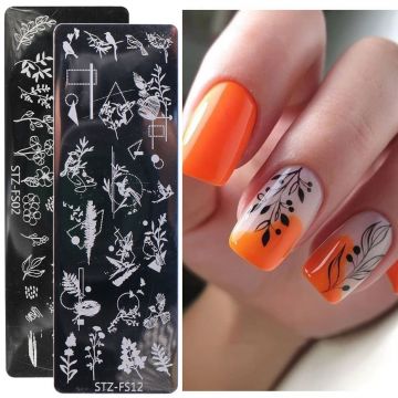 Matrita decor unghii stz-fs12 - py-y027 - everin