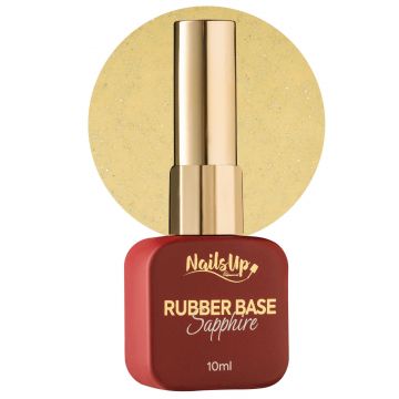 Rubber Base NailsUp Sapphire GL01