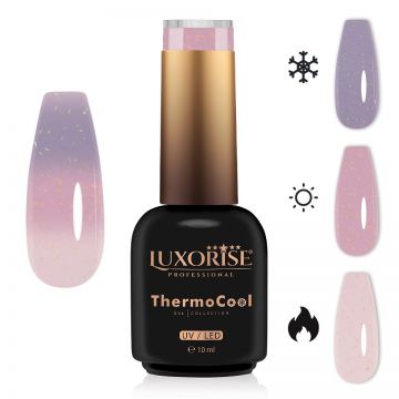 Oja Semipermanenta Termica 3 Culori LUXORISE ThermoCool - Dazzling Dream 10ml